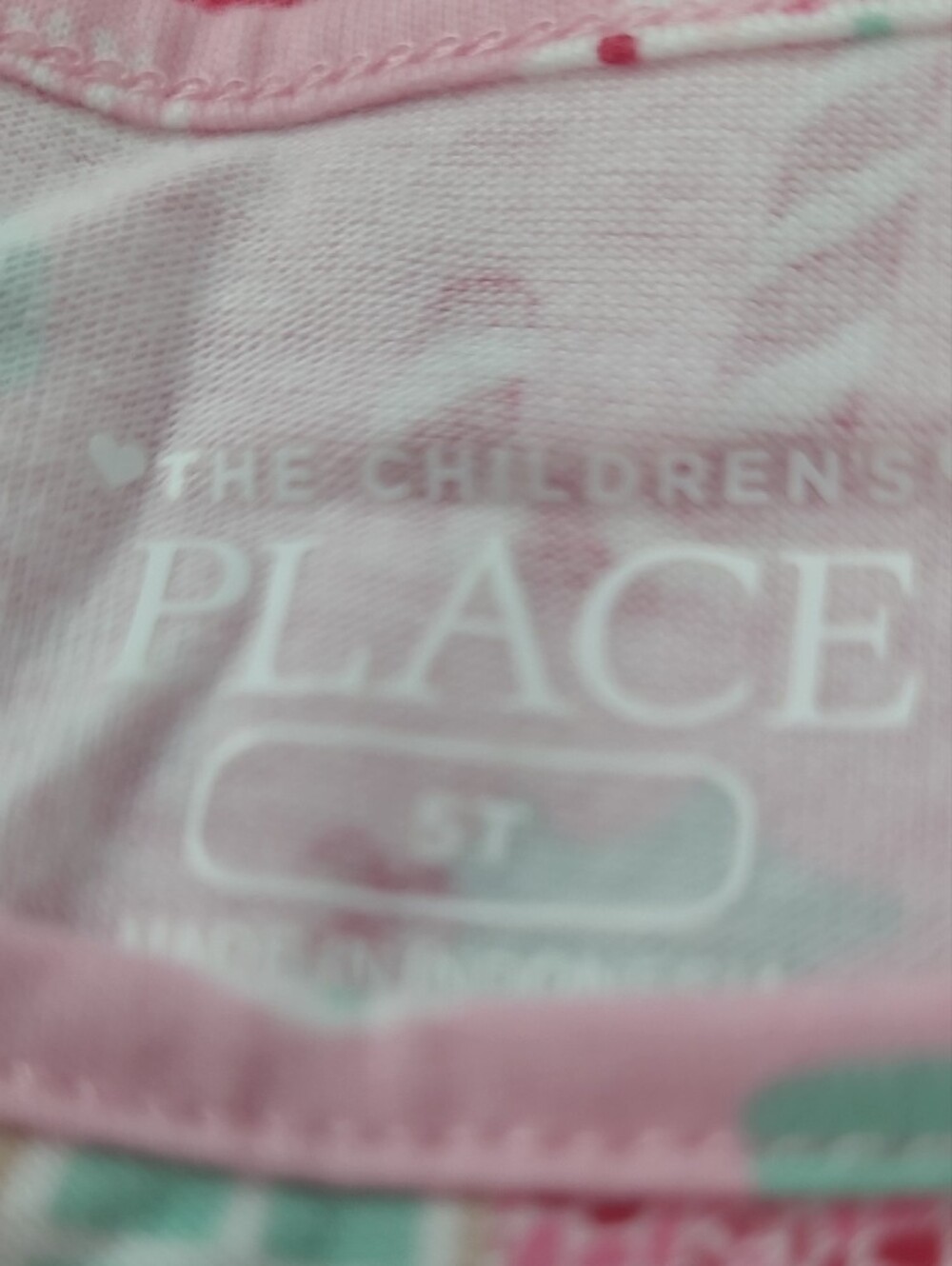 Childrens Place Girls' Pink and Red Holiday Gingerbread and Snowman Dresses, Two - Picture 4 of 9